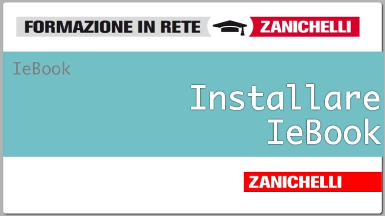 Interactive Ebook Zanichelli